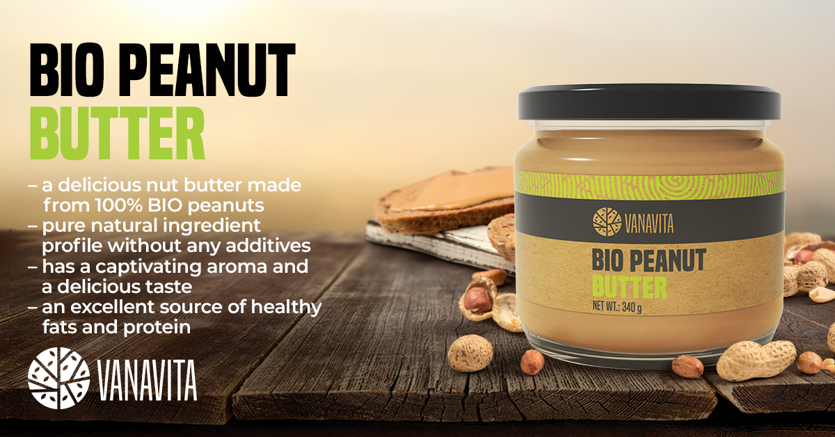 BIO Peanut Butter - VanaVita