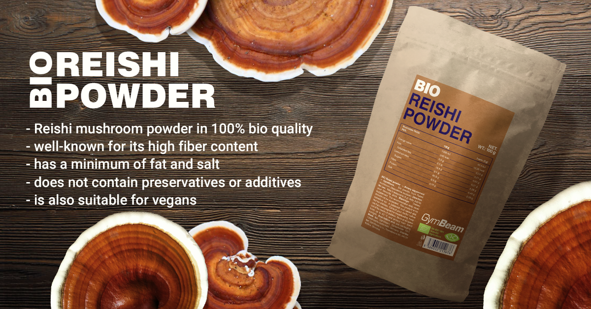 BIO Reishi powder - GymBeam