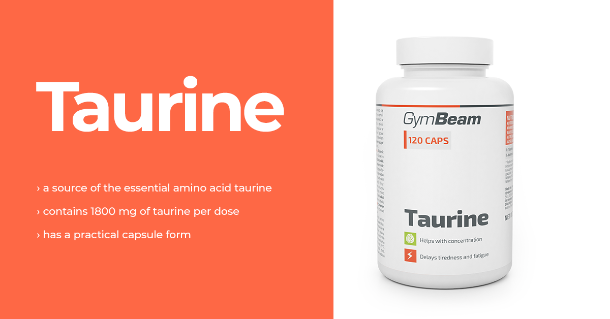 Taurine caps - GymBeam