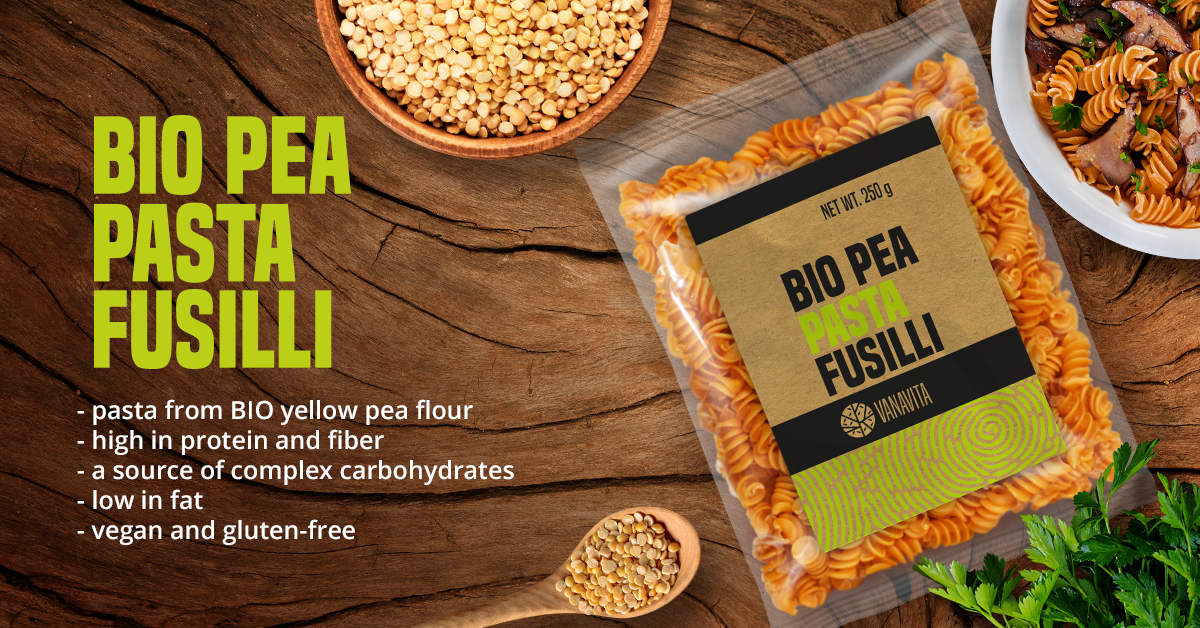 BIO Pea Fusilli - Gymbeam