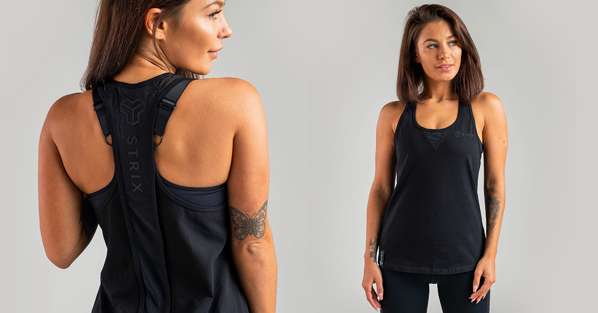 Women‘s Essential Tank Top Black - STRIX