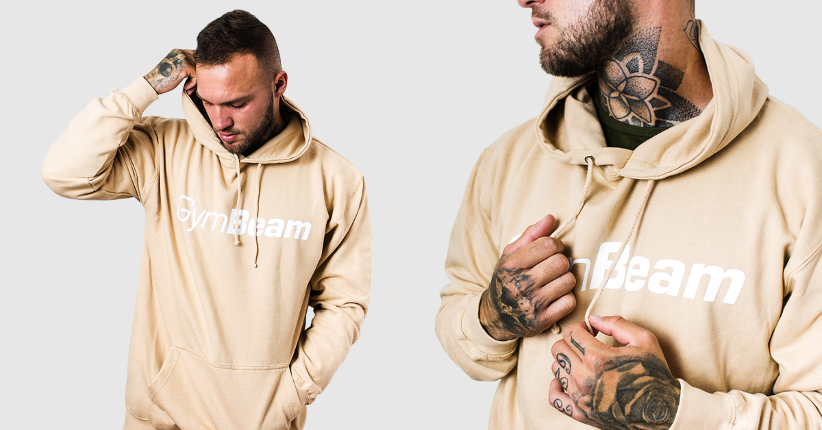 PRO Hoodie Sand- GymBeam