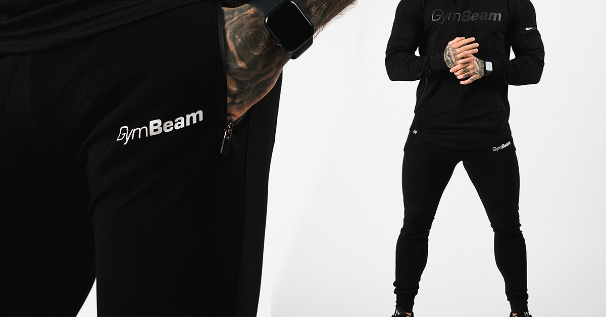 Men's Sweatpants Urban Black - GymBeam 